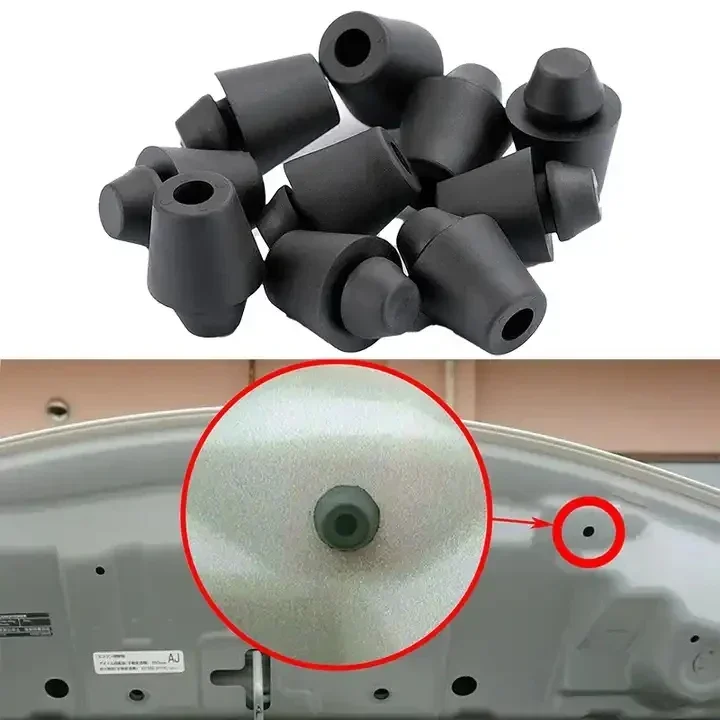 Car Door Rubber Pads Anti-collision Gasket Door Closing Shock Absorbing Dampers Sticker Rubber Buffer Blocks Car Accessories