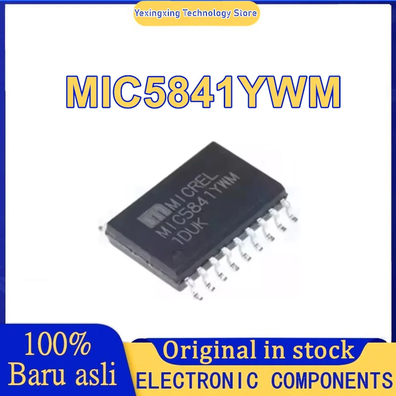 

5 шт. MIC5841YWM MIC5841BWM MIC5841 SOP18 8-битный чип драйвера нагрузки с защелкой последовательного входа