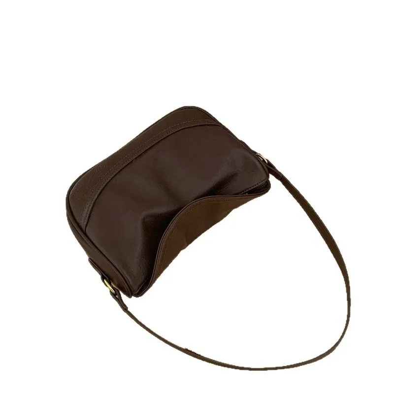 

2025 new fashionable casual shoulder bag, large capacity armpit bag, versatile crossbody dumpling bag