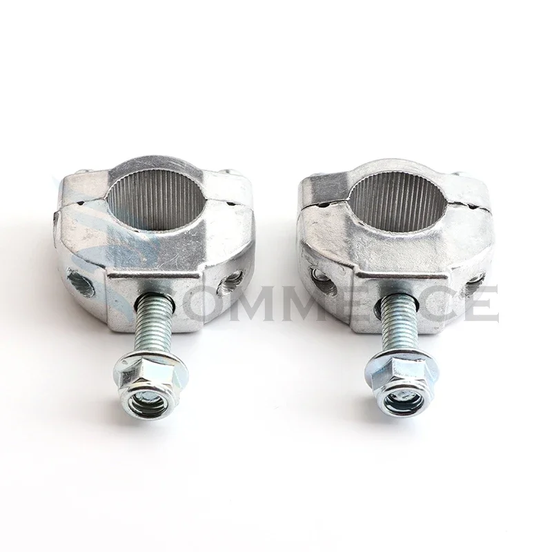 22mm 7/8 \'\'motocyklowe wsporniki kierownicy wspornik montażowy zacisk stożkowy do 2-suwowych 47cc 49cc Mini Moto motor terenowy części motocrossowe