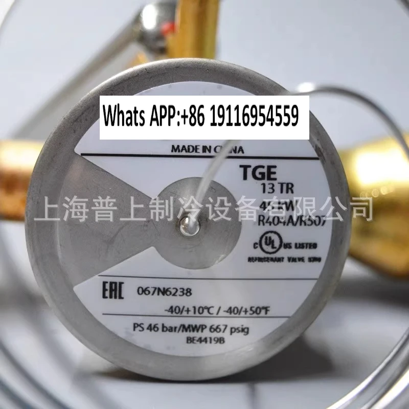 Nueva válvula de expansión Original TGES4 TGES11 TGES13 TGES18 TGES26 TGES7.5