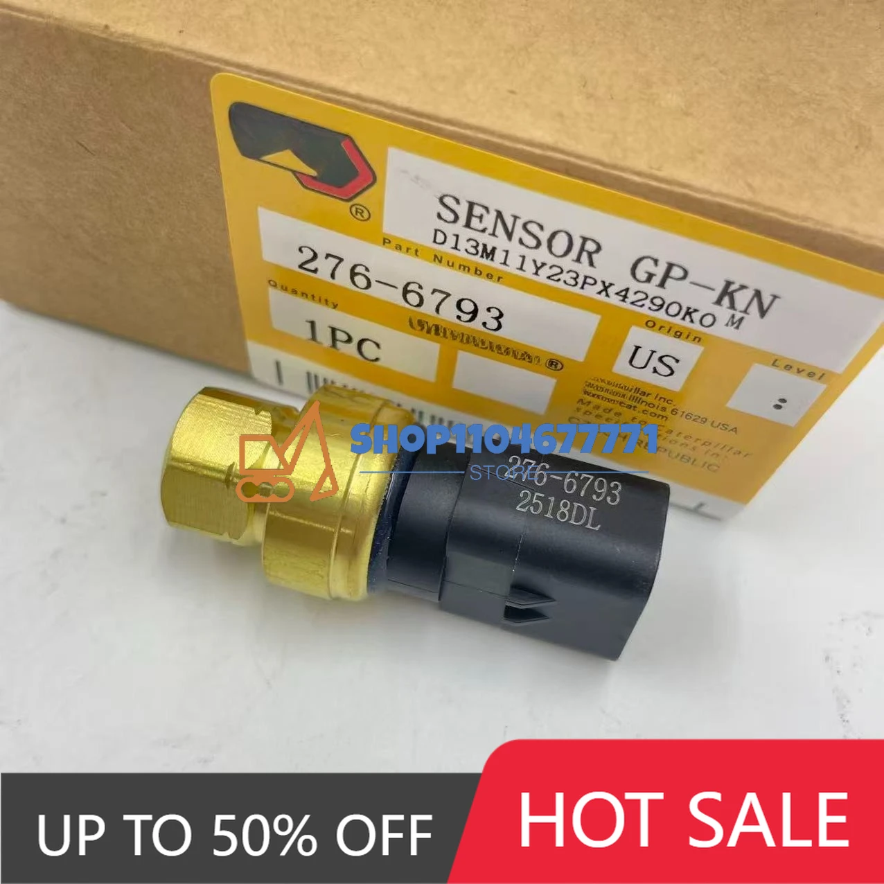 

276-6793 2766793 Переключатель датчика давления масла для экскаватора E324D E325 E325D E329 E329D E330 E330D E336D 345D