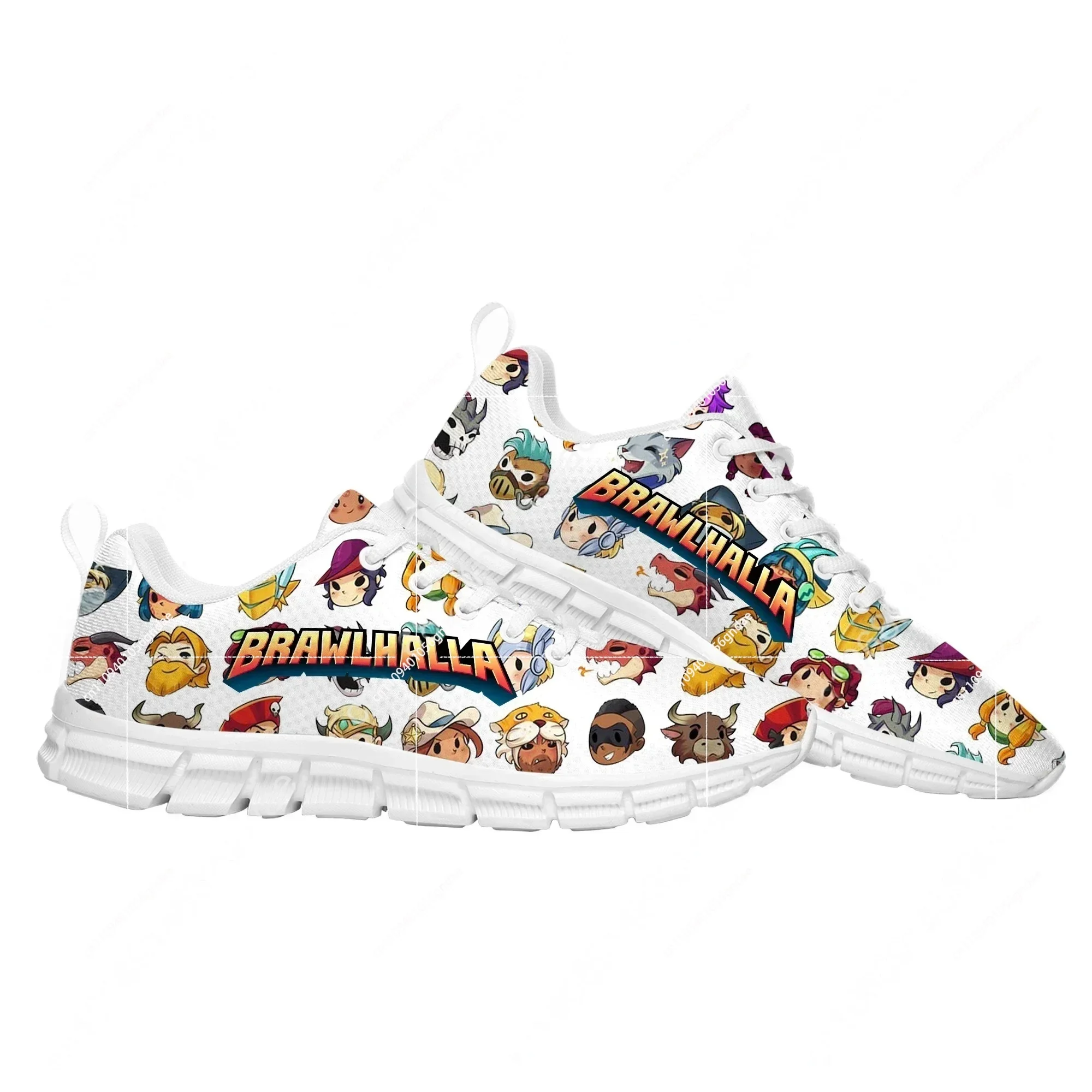 

Brawlhalla Sports Custom Shoes Hot Cartoon Game Mens Womens Sneaker Fashion Tailor Made Couple Built Shoes