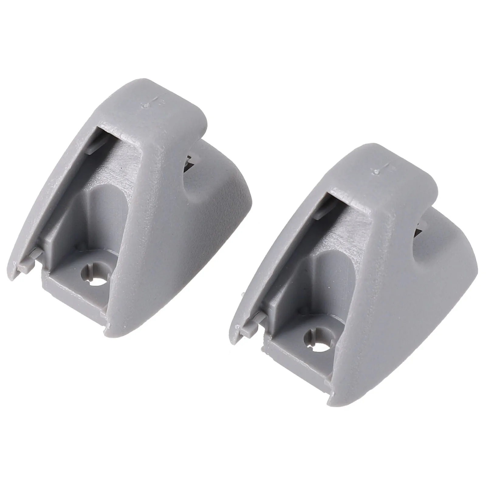 Car Sun Visor Fixing Clip Front 95994975 ABS & PC Retainer Set Of 2 Support Clip W/ Hook 2 Pcs 37mm X 24mm X 30mm