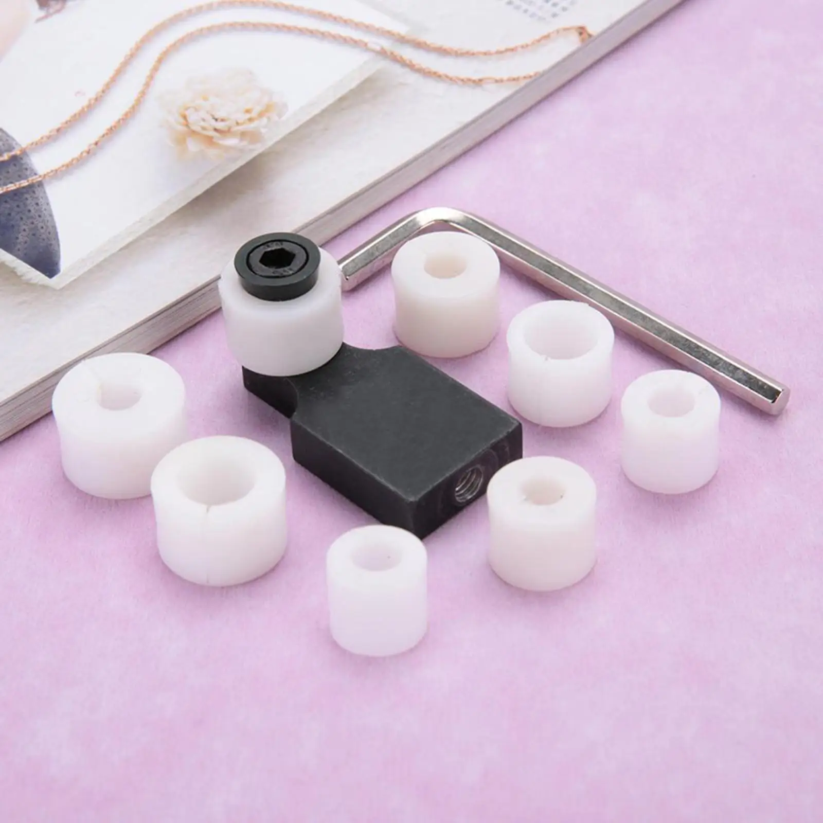 Jewelry Making Ring Bender Tools Set Jewelry Clamp and Ring Anchor Tool Kit for Stone Setting and Ring Size Adjustment