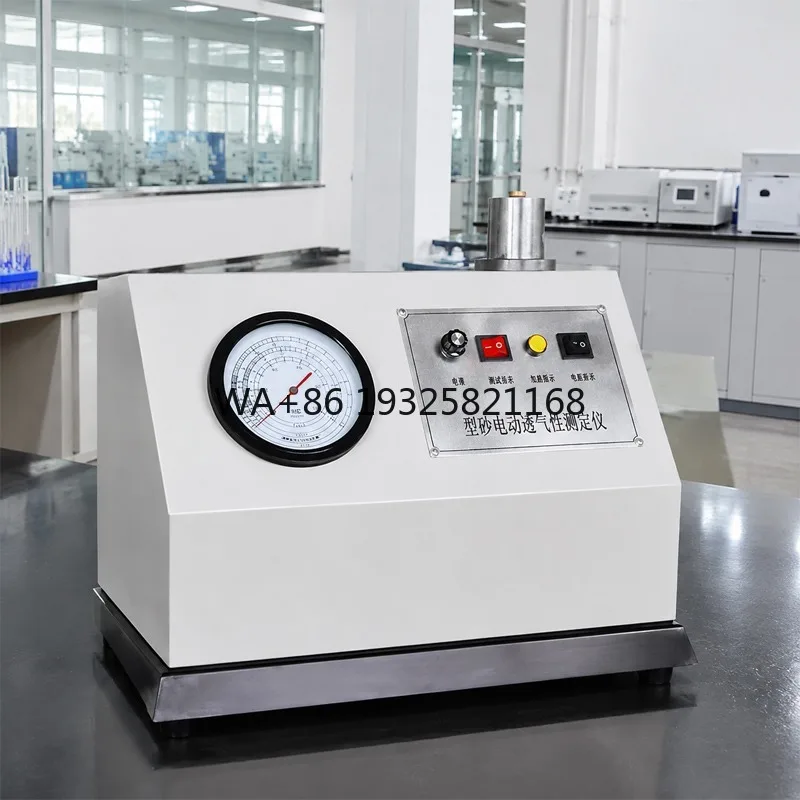 Dry Wet Sand Electric Permeability Tester Molding Sand Air Permeability Testing Machine Core Sand Permeameter Air Flow Detector