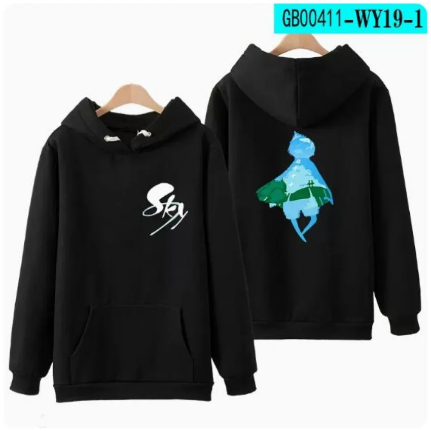 Anime Sky Children of The Light Funny Hoodie Hip Hop Graphic Sweatshirt Poleron Hombre Unisex Streetwear Harajuku Tracksuit