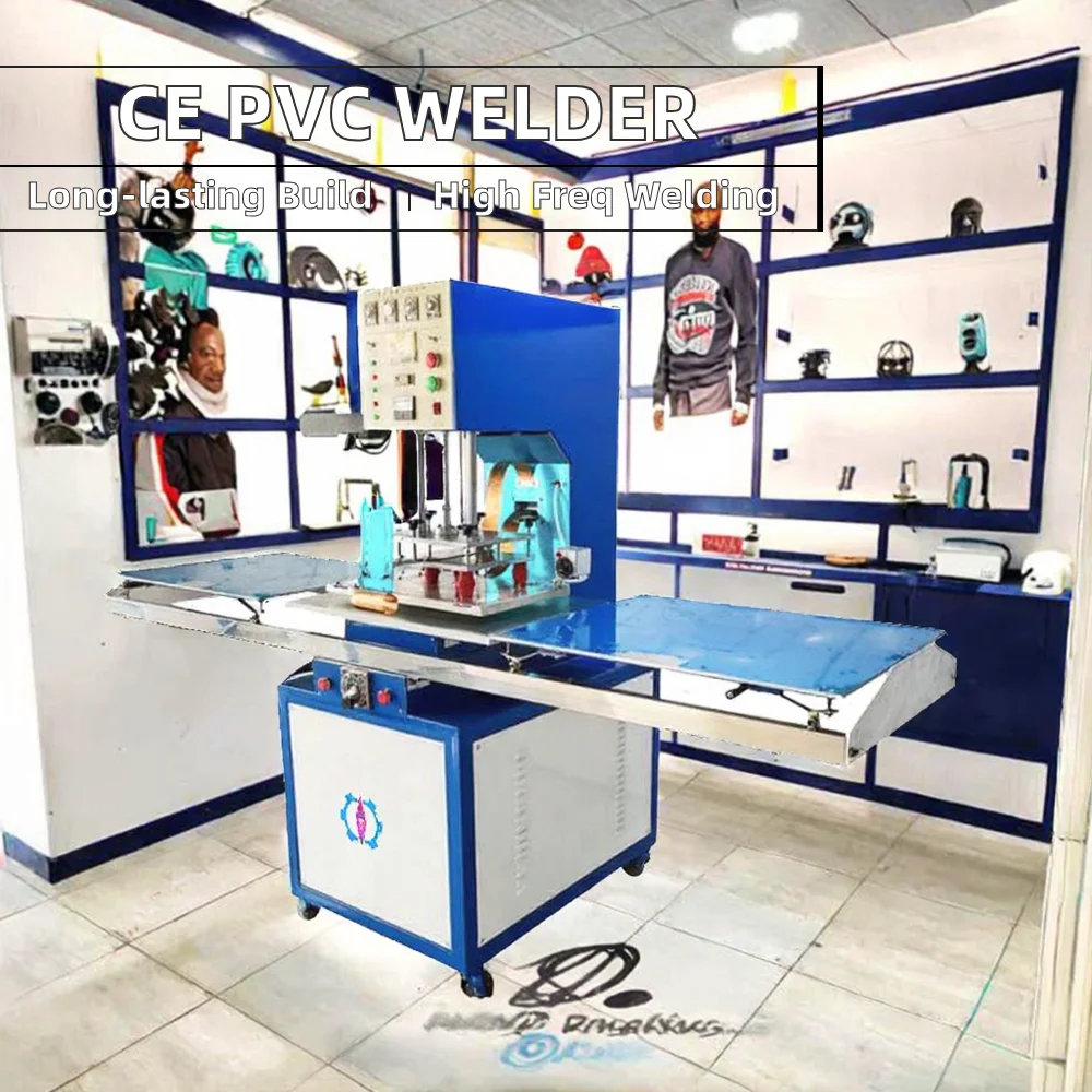 Zixu new double head PVC plastic welding machine CE certification