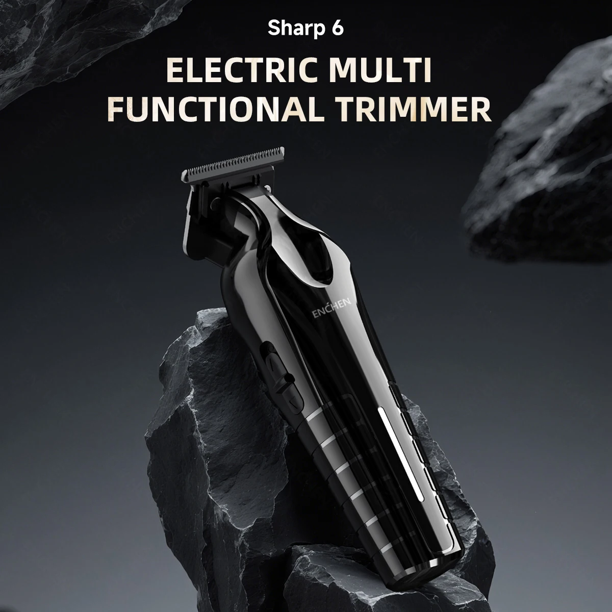 ENCHEN Sharp 6 Electric Multi Functional Trimmer Zero Gap T-Blade 5000RPM Powerful Motor The Best Gift