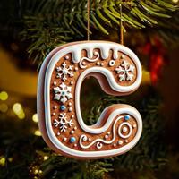 Christmas Ornaments DIY Decoration New Year Nativity Hanging Tree Holiday 2026 26 Christmas Decoration Letters Navidad G1K3