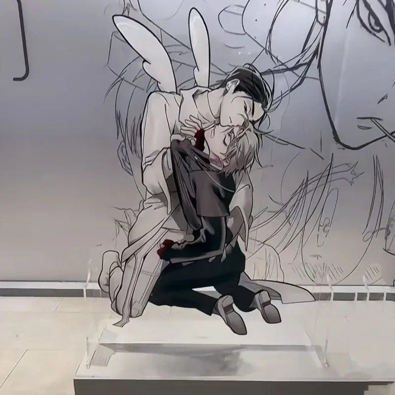 Аниме Alien Stagee, косплей, 15 см, акриловая подставка, Ivan Mizi Till, милый персонаж, дисплей, подставка, декор для стола, коллекция комиксов