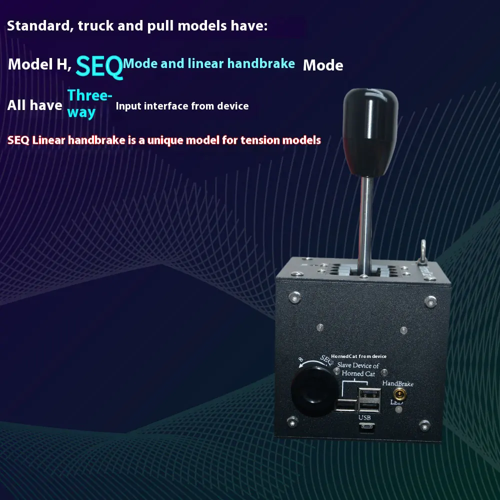 

Euro/American Truck PC Rally racer gear shift linear handbrake SIM Racing Games For T300 T500 For Logitech For G29/G27/G25