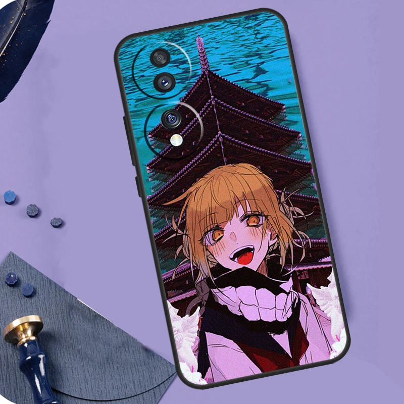 Anime Vaporwave Glitch Phone Case For Honor 90 Lite 70 50 Magic 5 6 Pro X6 X7 X8 X9 X6a X7a X8a X9a X9b X8b Cover