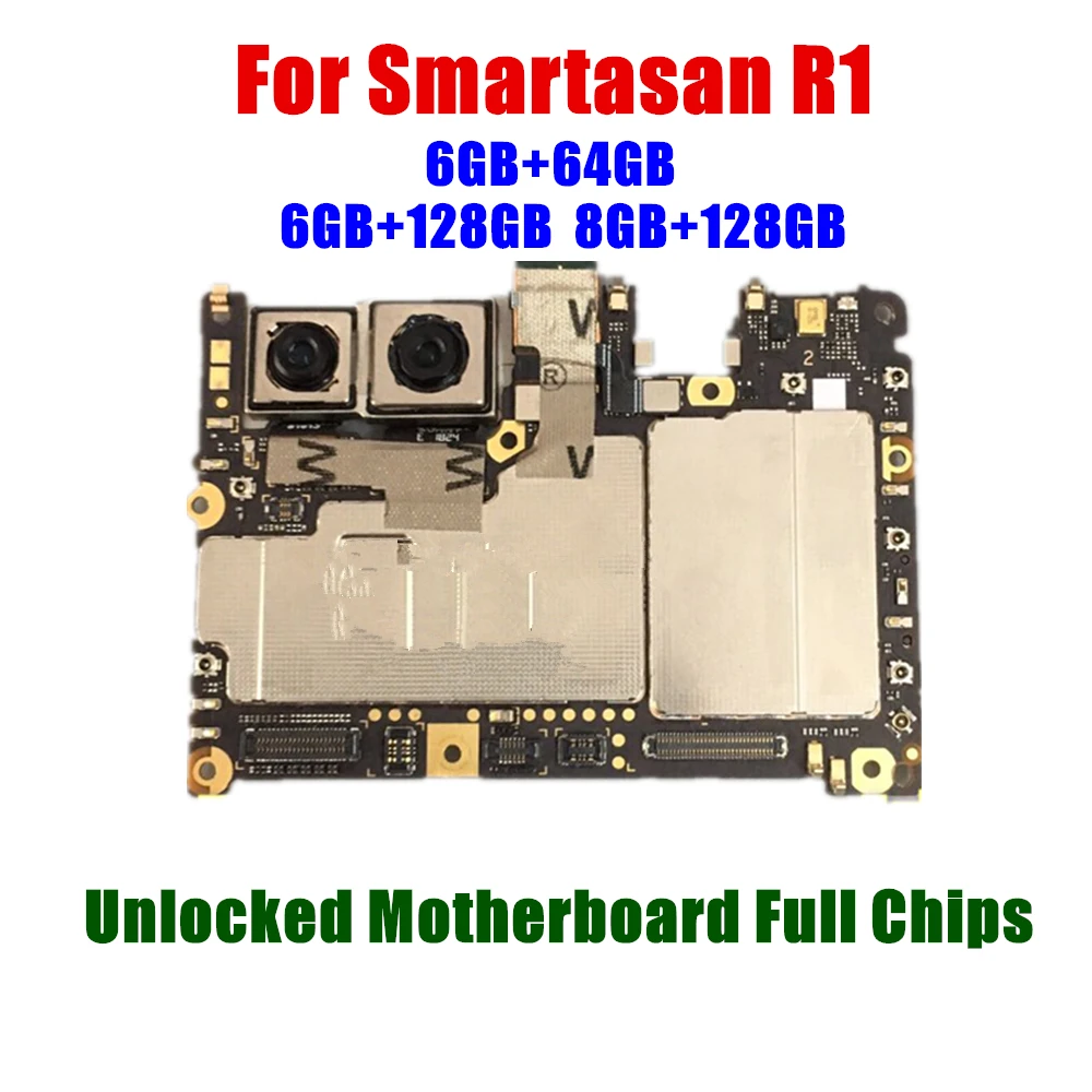 

Unlocked Main Mobile Board Mainboard Motherboard With Chips Circuits Flex Cable For Smartisan R1