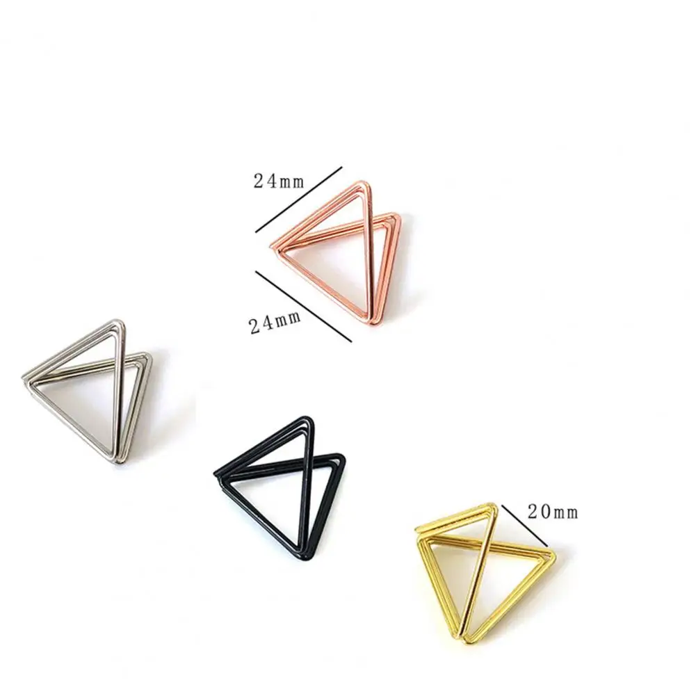 Suporte do cartão da tabela com forma do triângulo, grampo dobro-mergulhada, suporte da foto, número da tabela, 20 pcs/set
