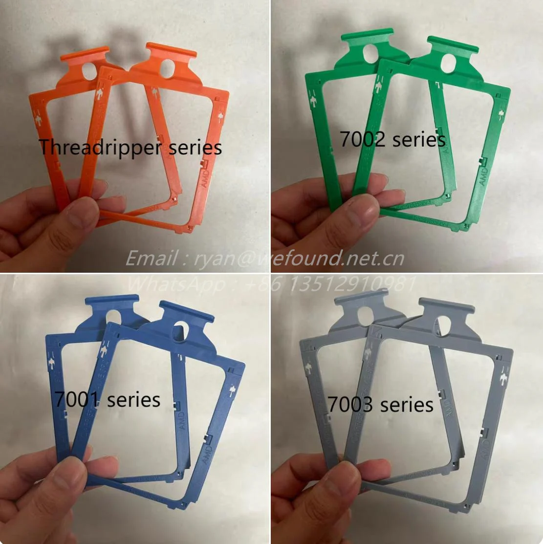 Processor mounting bracket for AMD processor, Carrier Frame SP3 , price corresponds to one piece bracket