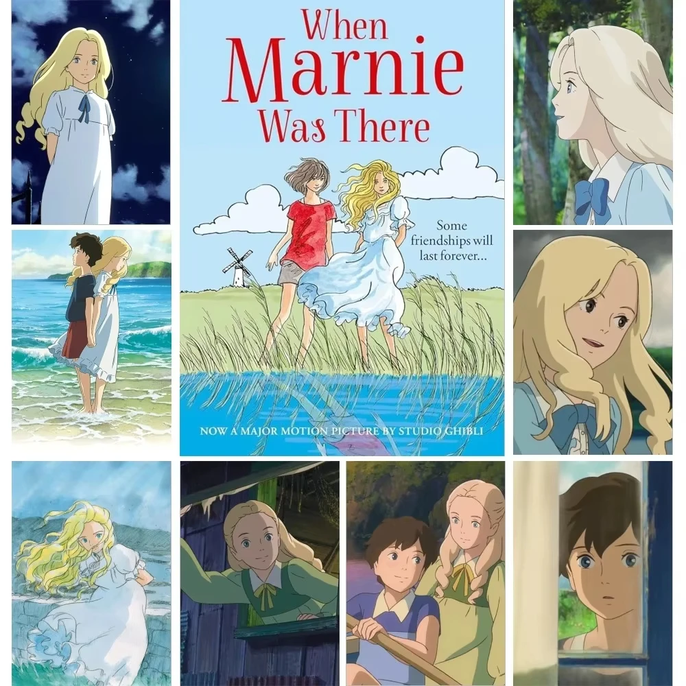 

Аниме «Когда марини был», постер, художественный принт, бар, мебель для гостиной, декор