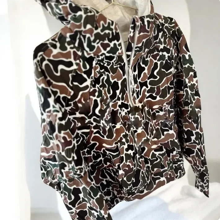 2024 Autumn New Western Printed Sweater Winter Hunting Printed Sweater Jacket