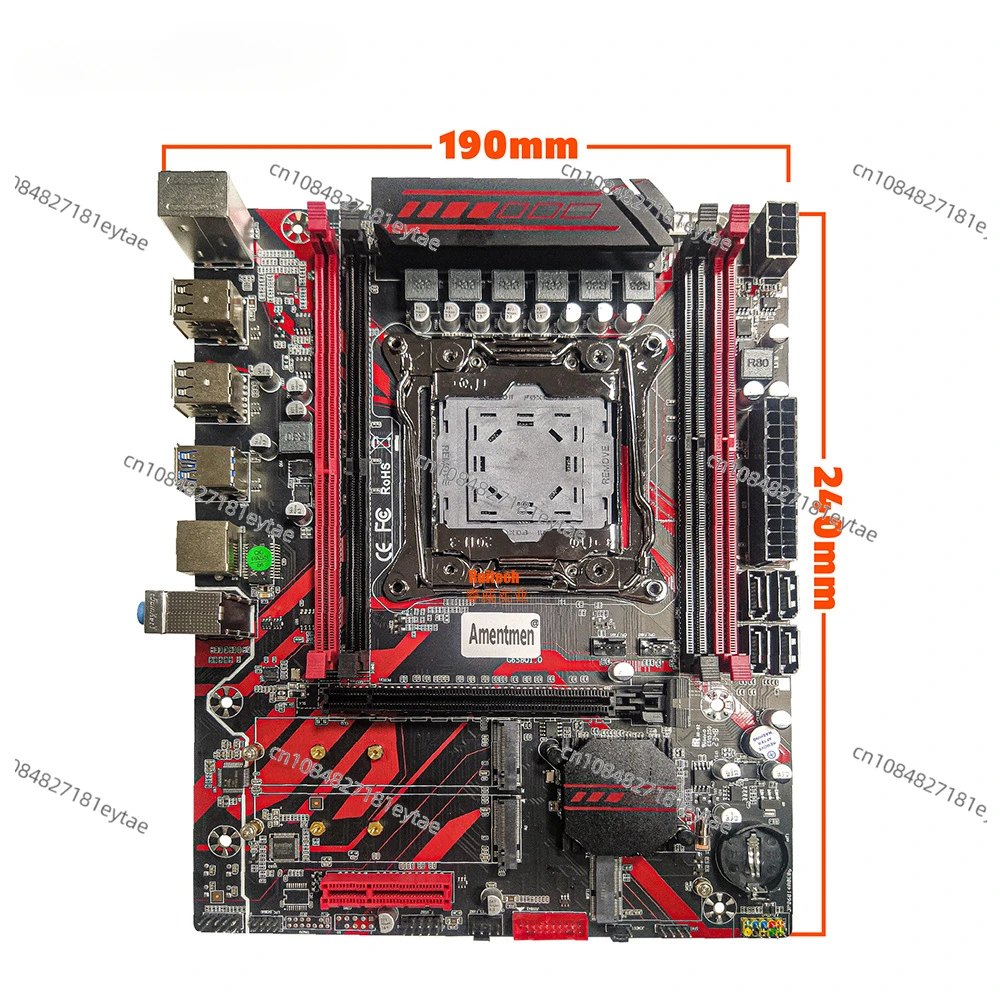 

X99 LGA 2011-3-pin Computer Main Board DDR4 Four-channel Memory E5 Zhiqiang V3V4cpu