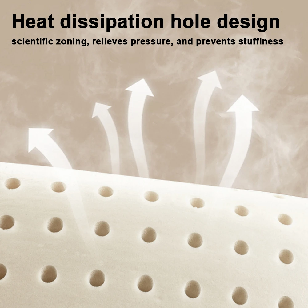 الذاكرة القطن وسادة عنق الرحم التخييم انتعاش بطيء وسادة المحمولة معدات التخييم في الهواء الطلق المشي لمسافات طويلة السفر سرير لوازم #4