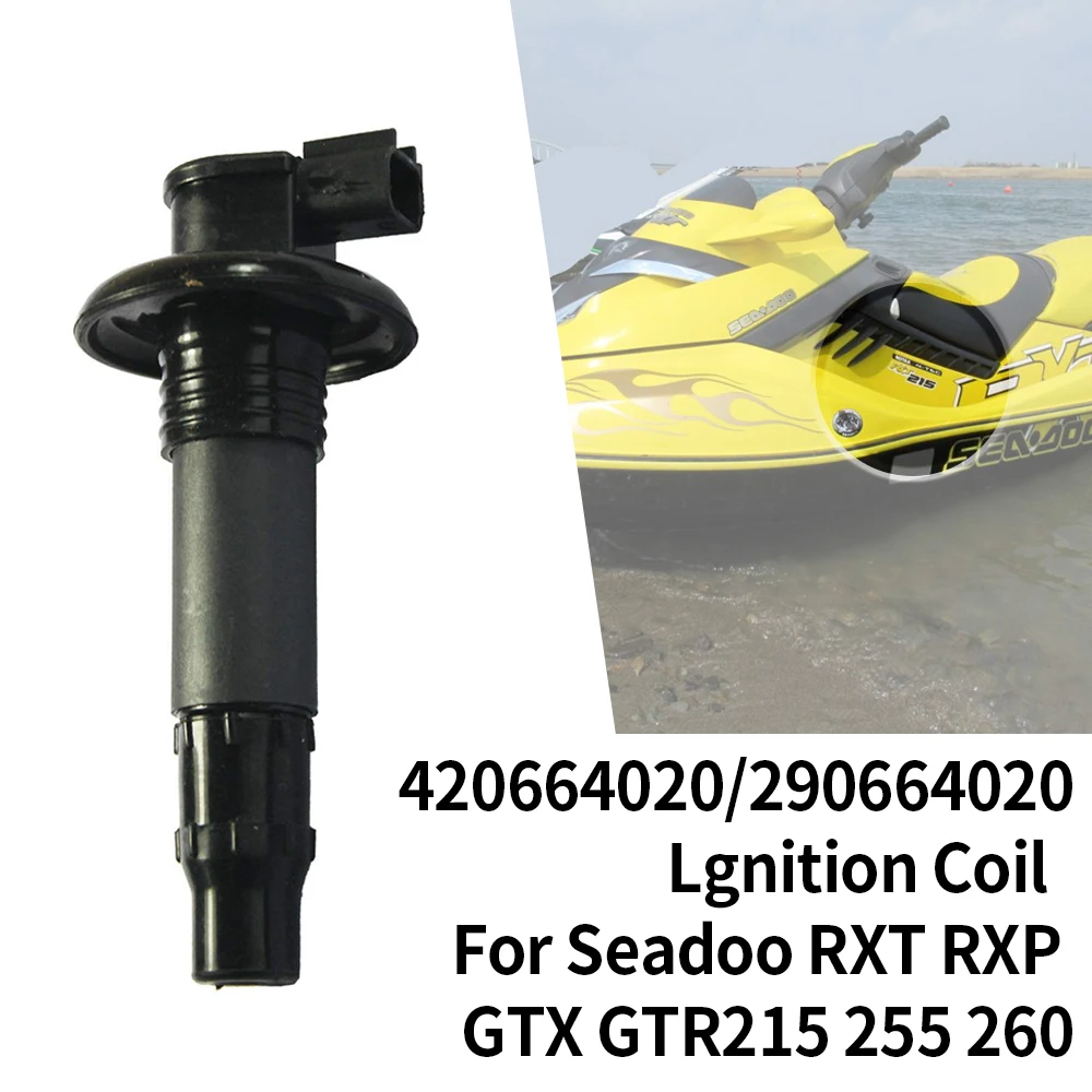 High Quality Ignition Coil for SeaDoo RXP GTX RXT GTR 130 155 185 215 255 260 Repair Kit Replacement 296000307 420664020