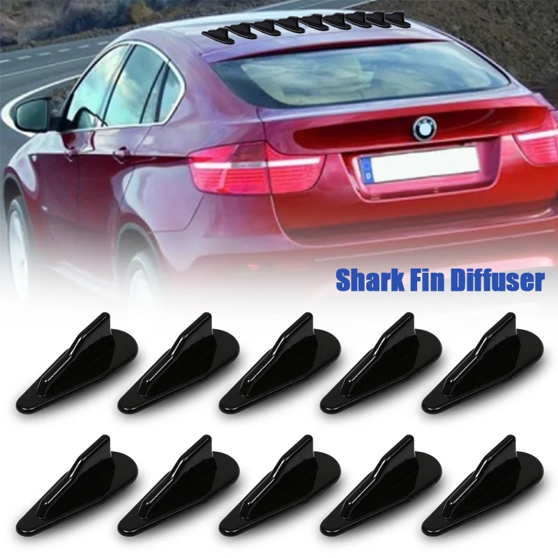 Car Roof Shark Fin Style Diffuser Spoiler For BMW W211 W204 E36 E46 E92 Accessories Audi A3 Passat B8 Tesla Model Y 2023