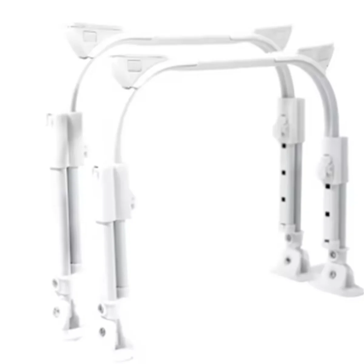A002 1 Pair Table Legs U- Shaped Desk Legs Adjustable Furniture Leg for Dining Table Coffee Table Computer