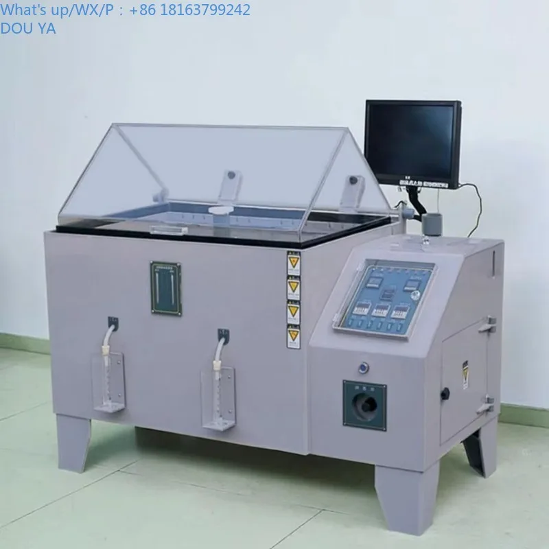 غرفة رش الملح القابلة للبرمجة طلاء الطلاء الكهربائي ASTM B117 ISO 9227 NSS/CASS اختبار 1 سنة IP65 الحماية #2