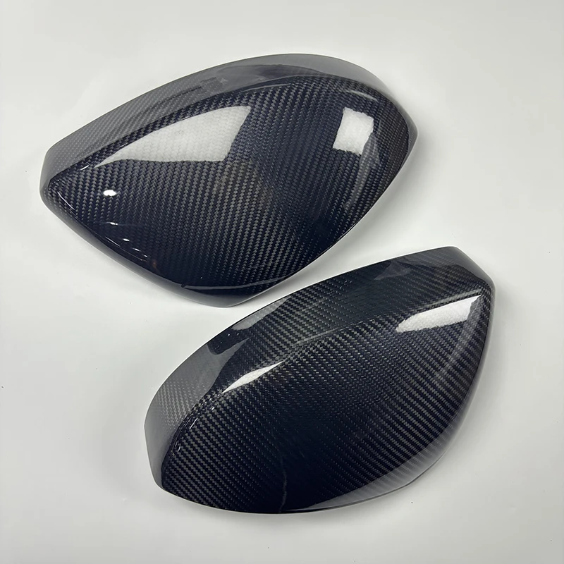 For Land Rover Range Rover Evoque Discovery Sport/Velar/Jaguar F-Pace/E-Pace Real Carbon Fiber Car Side Rearview Mirror Cover