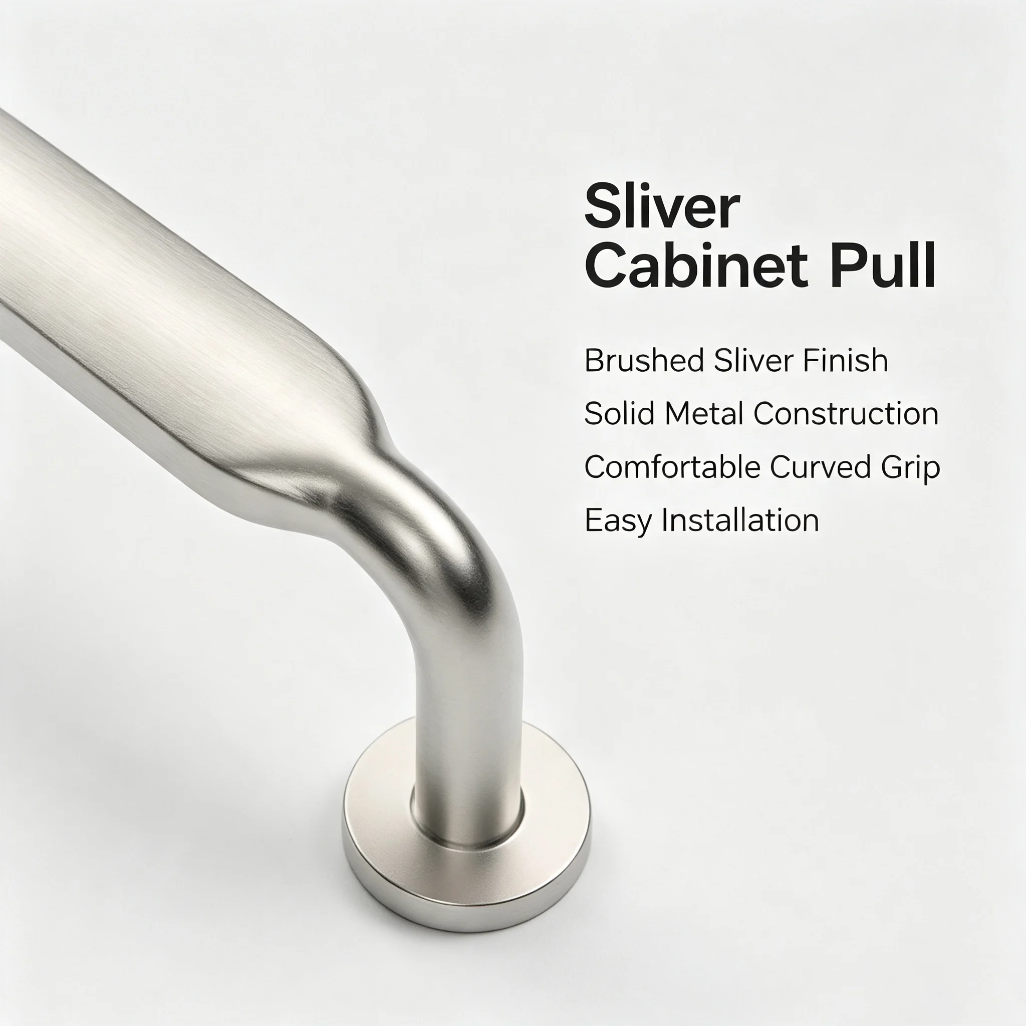 Matte Nickel Cabinet Cabinet Handles 10 Pack, American‑Style Metal Cabinet Pulls, Hardware for  Cupboard Drawer Wardrobe