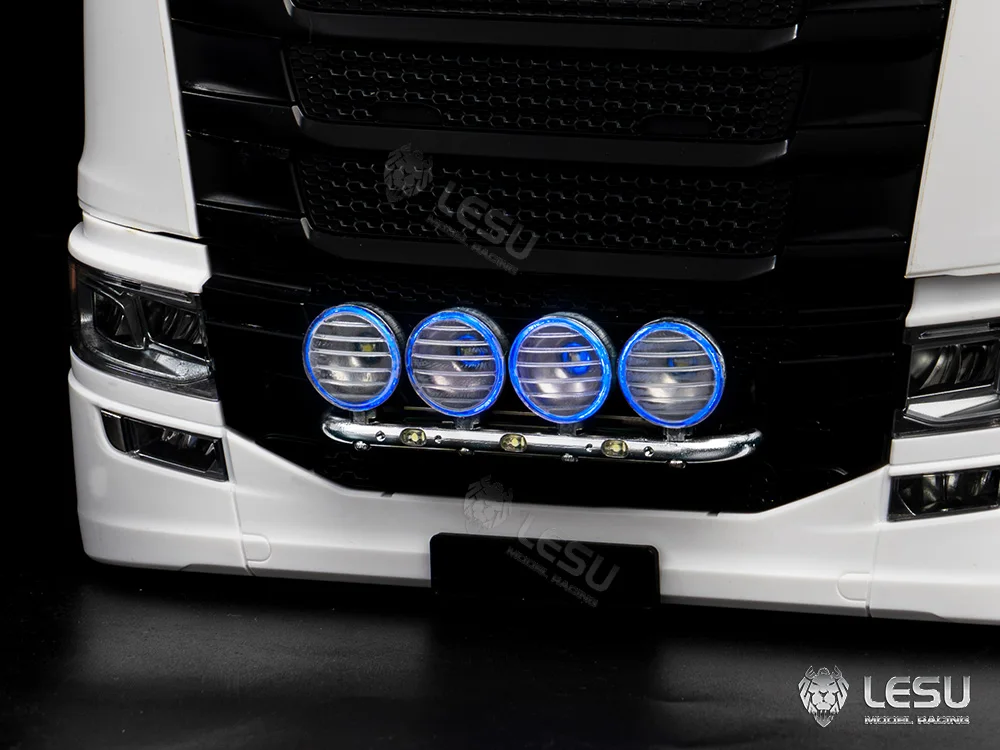 1/14 LKW-Fernsteuerungsspielzeug LED-Scheinwerfer Frontlicht S-1253 – Detail 12