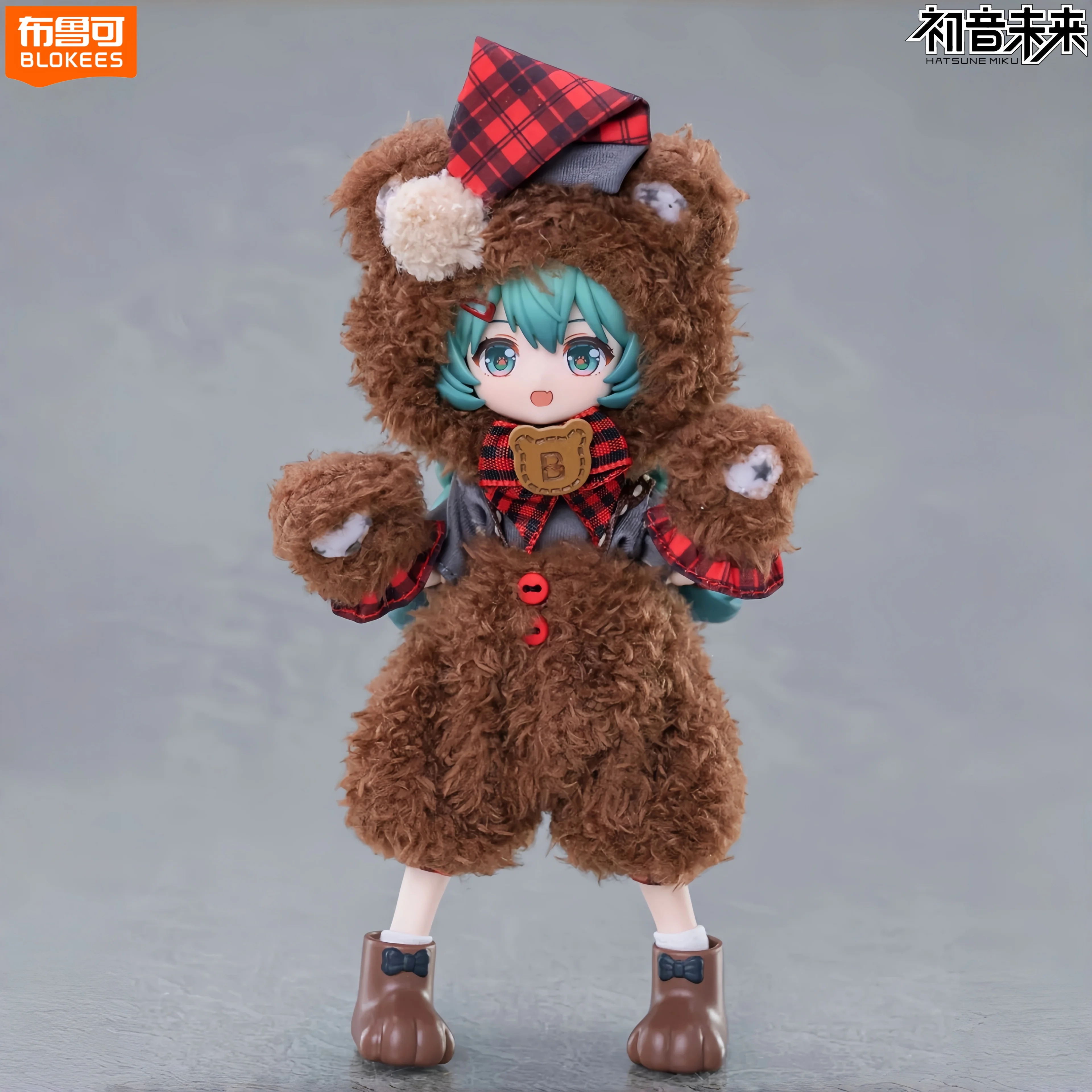 BLOKEES NEW Hatsune Miku Sweet Dream Party Building Blocks Kawaii Anime Cartoon Plush Assembled Toy Ornaments Movable Doll Gifts