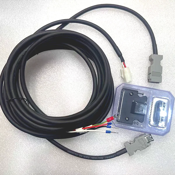 Electric special encoder cable and power cable including plug     5m JZSP-C7CM21-10-E