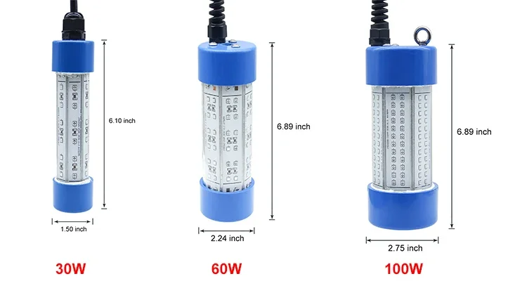 Diode Mini Flash Deep Sea Buoy Signal Torpedo Accessories Floating Bait Squid Light 1000 Mtrs Underwater Fishing Light