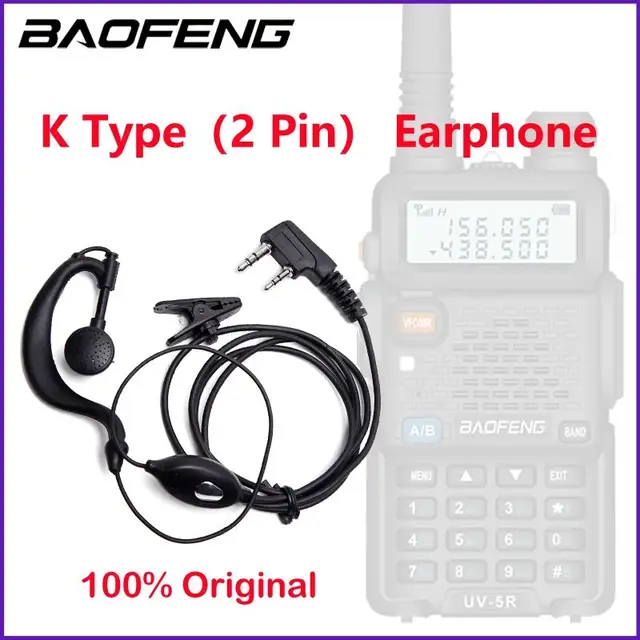Eaphone dla Baofeng Walkie Talkie BF-480