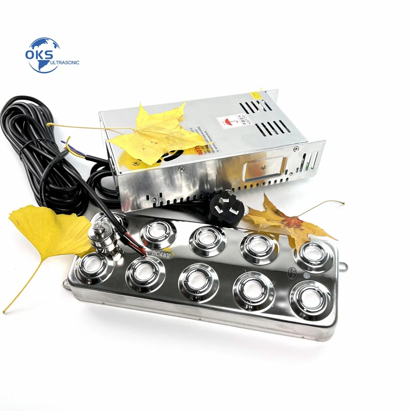 10 رؤوس مرطب بالموجات فوق الصوتية صانع ضباب بالموجات فوق الصوتية