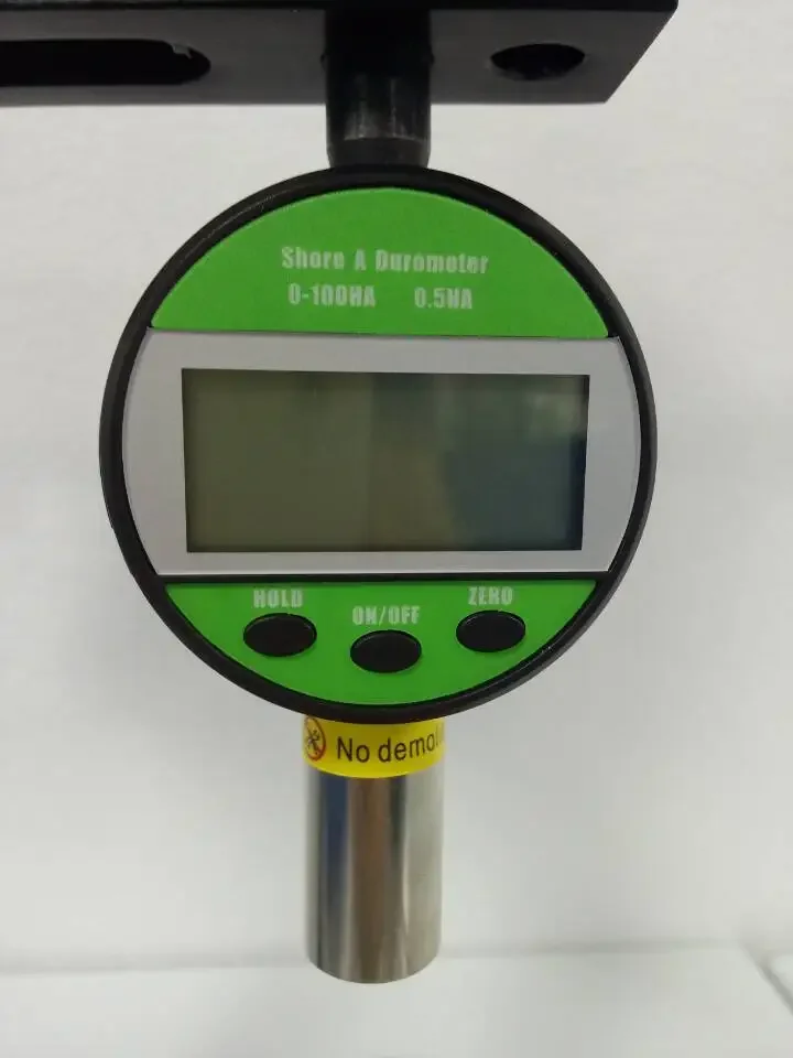 HT6510A شاشة ديجيتال Shore A C D جهاز اختبار الصلابة المحمول Shore Durometer