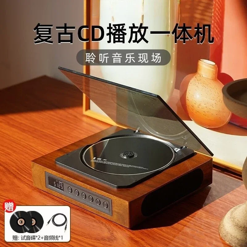 Portable CD player, retro nostalgic Bluetooth high sound quality