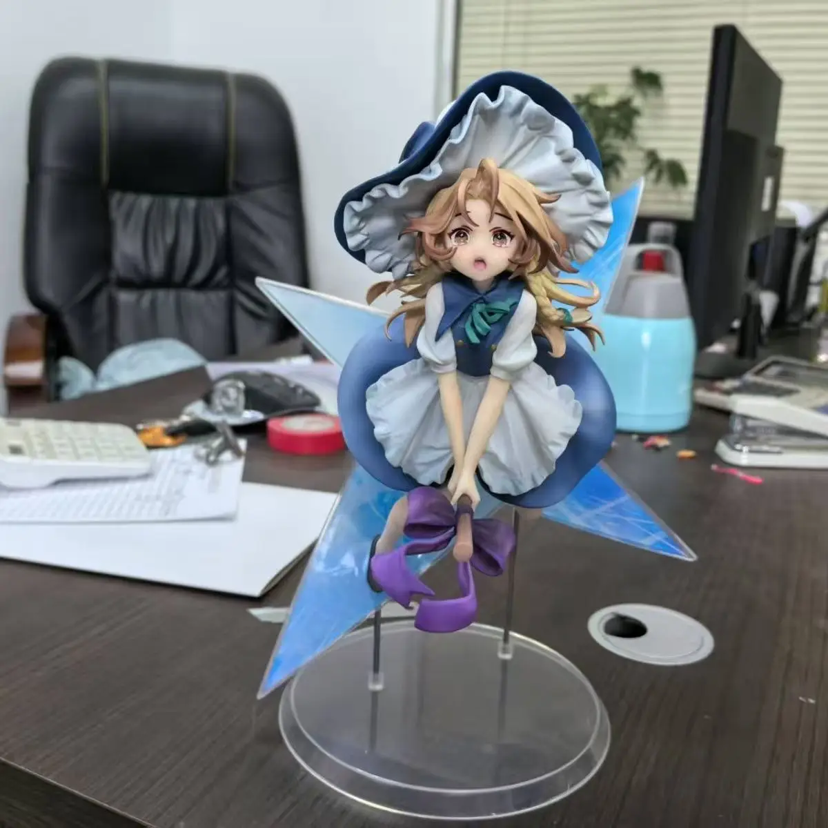 

Touhou Project Kirisame Marisa 1/6 Scale Figure Star Broom Witch Anime Cute Sexy Beautiful Girl Figure Collectible Model Toys