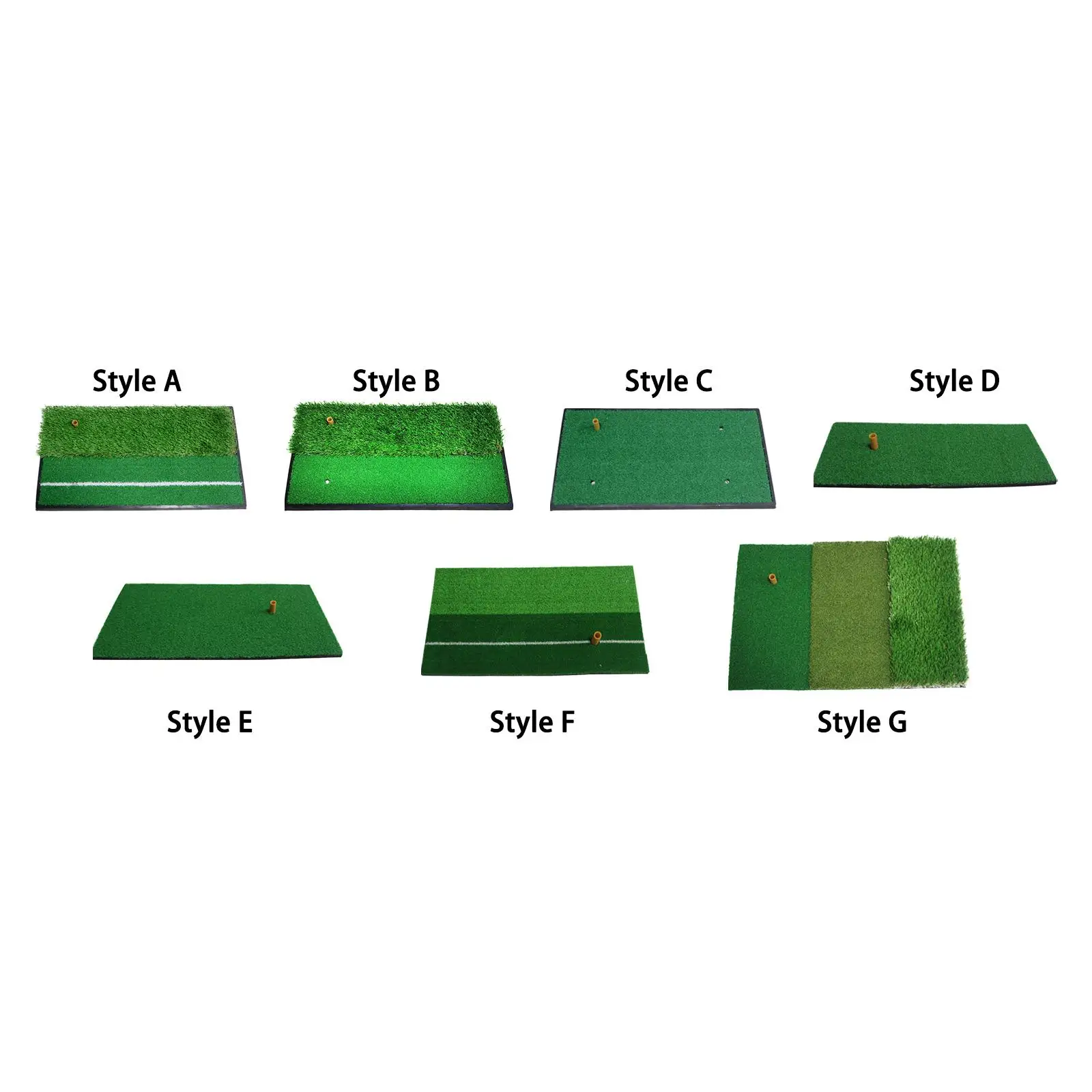 Golf Hitting Mat Training Mat Chipping Mat Indoor Mat Matt for Indoors Turf Grass Mat Driving Range Mat Golf Accessories for Men
