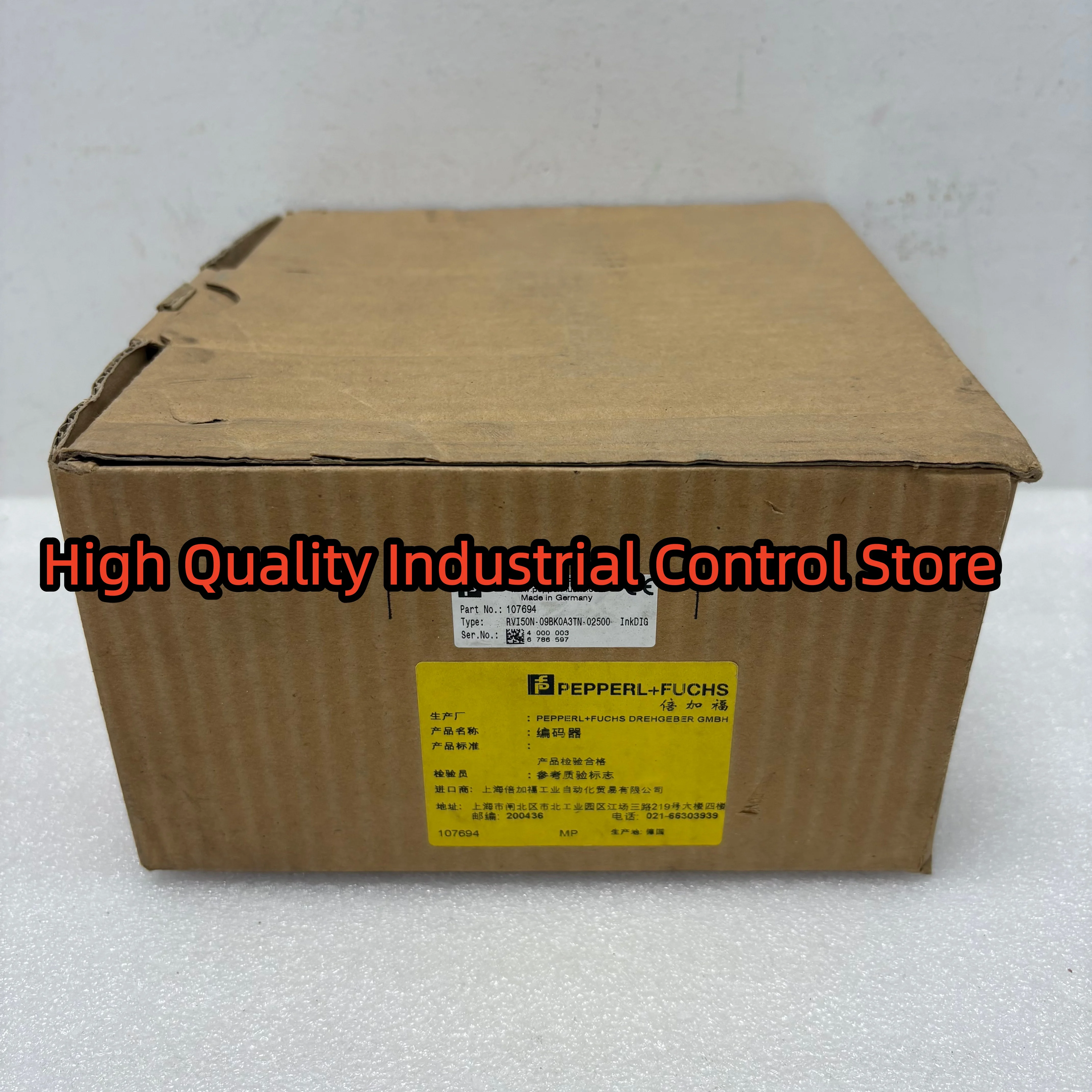 엔코더 RVI50N-09BK0A3TN-02500 새 제품 RHI58N-0BAK1R61N-01000