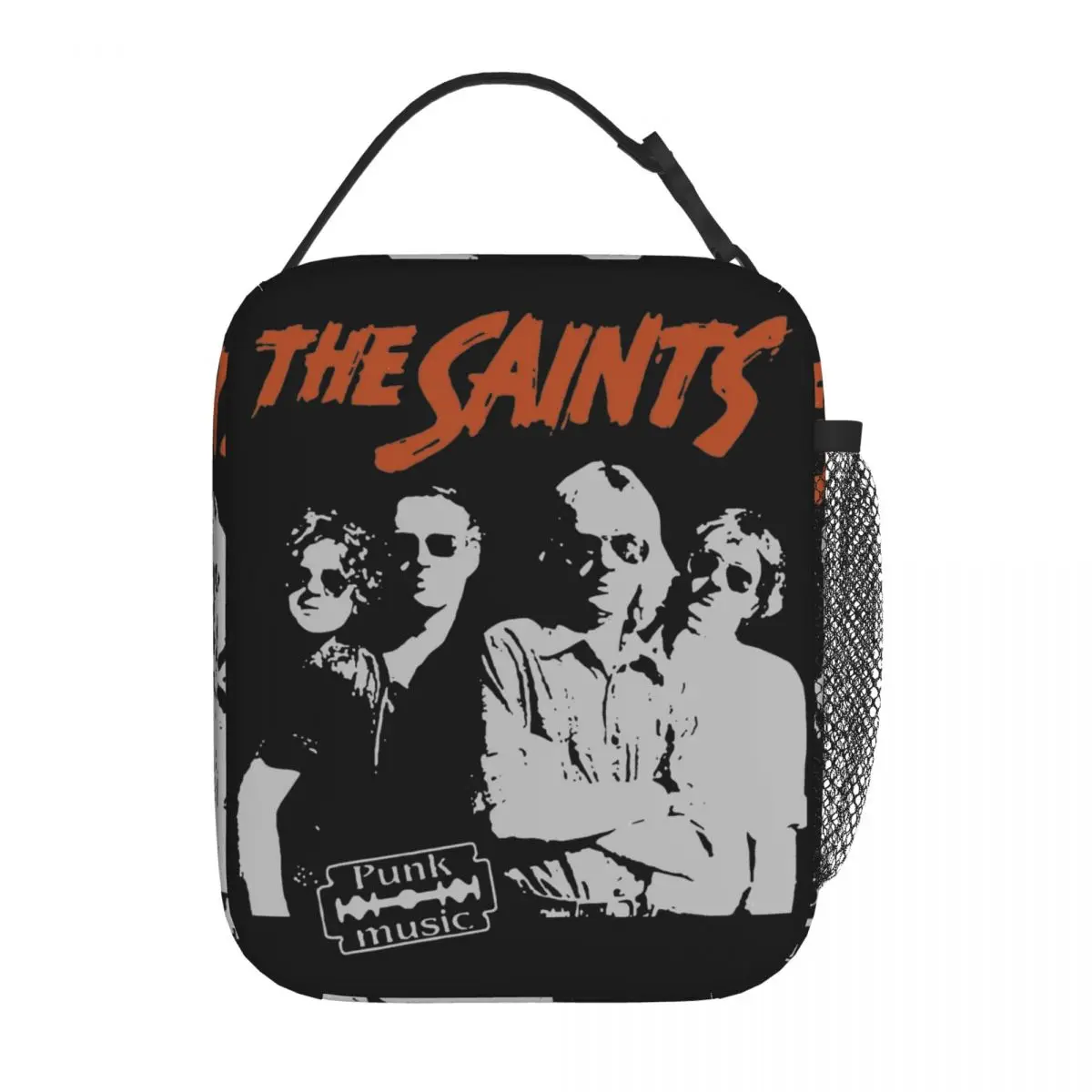 

The Saints Band Insulated Lunch Bags rock music Food Container Portable Thermal Cooler Bento Box For Picnic