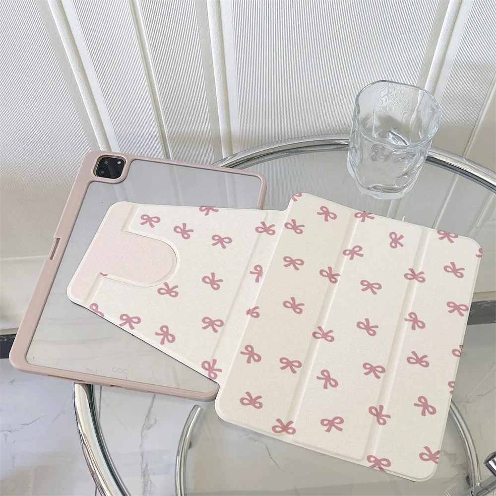 

360 ° Вращающийся складной чехол для легкой защиты вашей подушечки: совместим с iPad Air 6, Air 5,4,10,2024, air m3/a16 2025