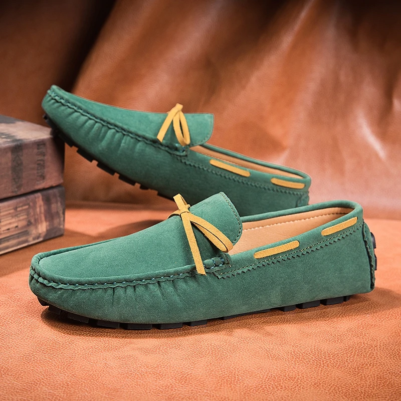

YRZL Mens Loafers Slip On Shoes Casual Comfortable Driving Moccasins For Men Breathable Lightweight Anti Slip Fashion Male Shoes