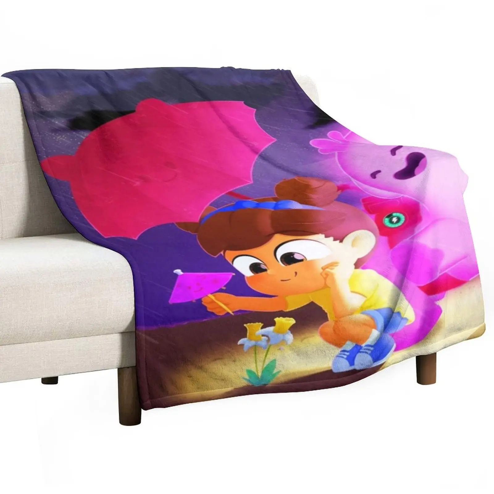 

remy and boo gift for fans remy and boo cartoon Throw Blanket Warm Blanket Thin Blankets Blanket For Baby Comforter