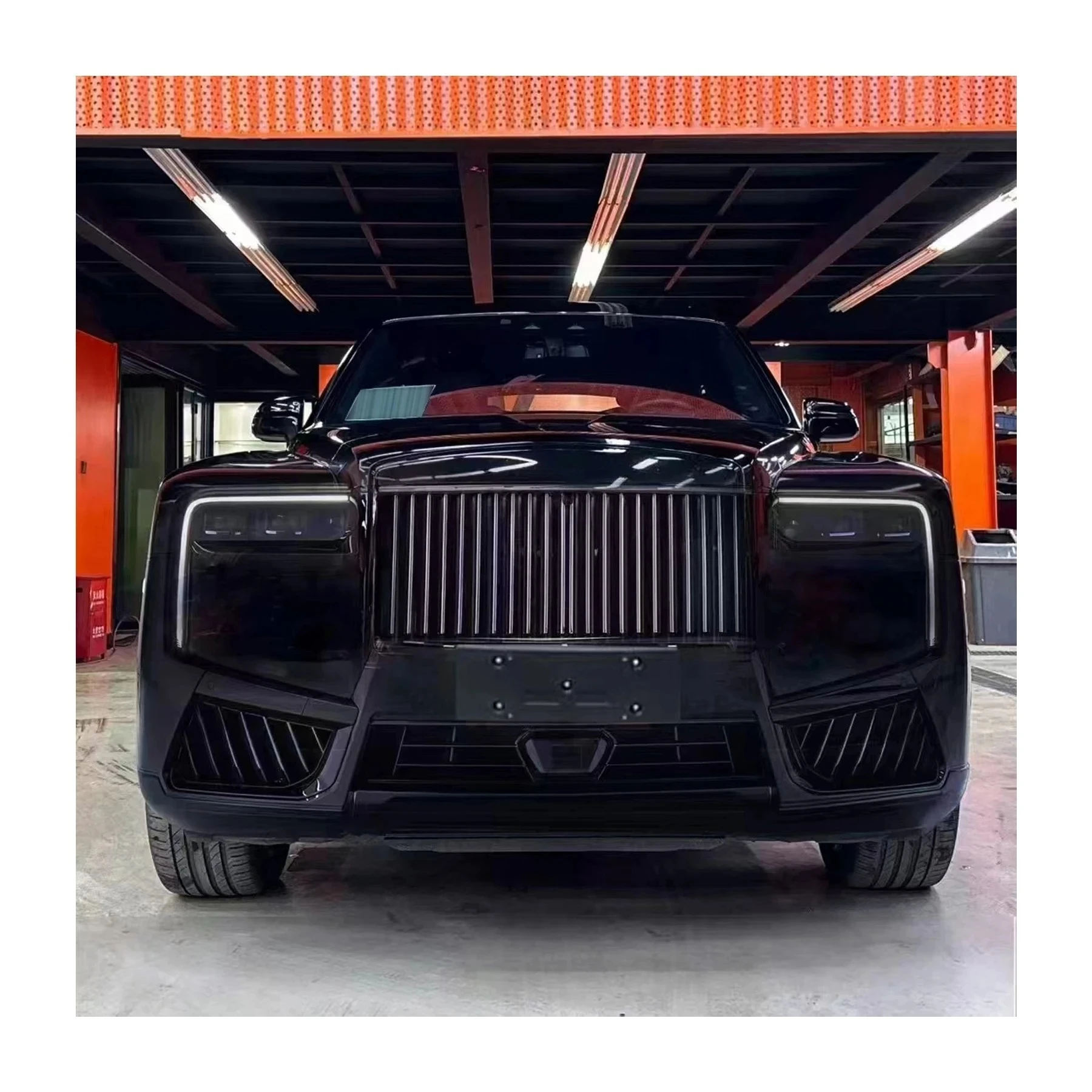 

Cullinan Old Version Upgrade New Version PP Body Kit Auto Parts Front Rear Bumper for Cullinan