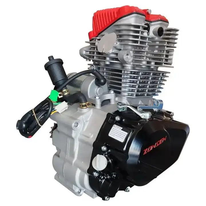

OEM Zongshen 300CC Dirt Bike Engine CDI ZS175FMN Electric/kick 4 Stroke 4 Valves 6 Gearshift CB300RL for Ho nda