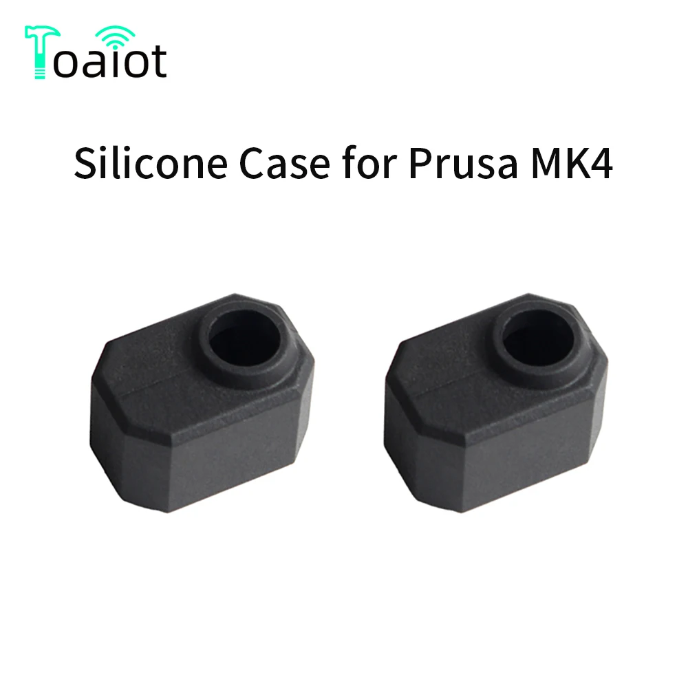 

For Prusa MK4 Silicone Cover High Temperature Resistance Black Head Hotend Extruder Block Sock 3D Printer Accessories