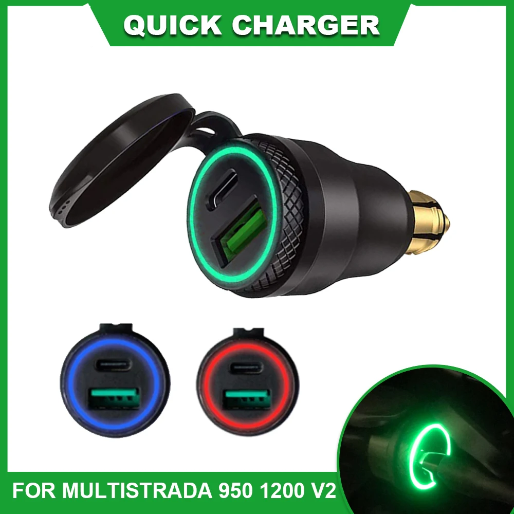 para-tiger-800-1200-para-tiger-900-rally-pro-carregador-rapido-para-motocicletas-para-multistrada-950-1200-v2-para-monster-696-937-carregamento-rapido
