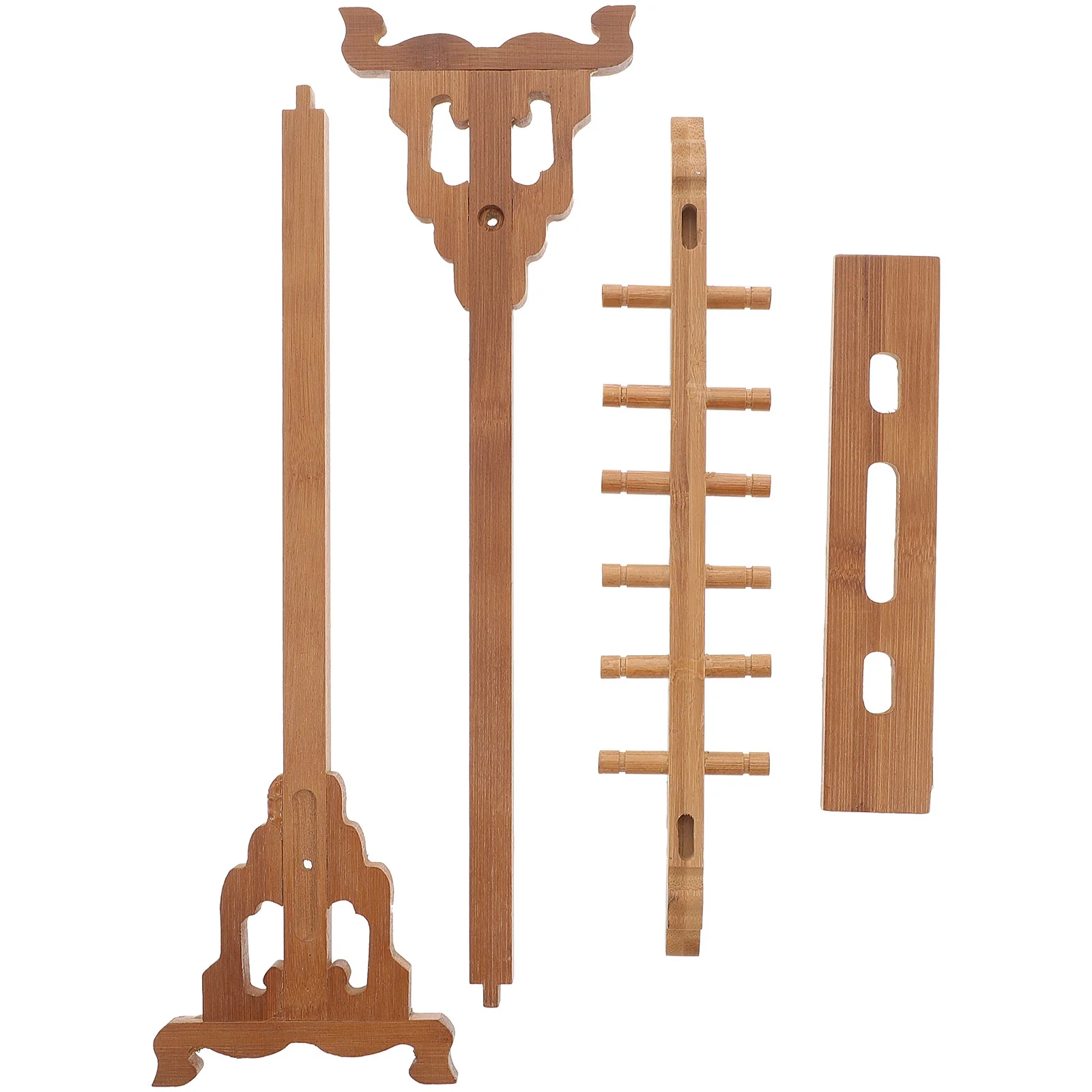 Portaspazzole in legno Desktop Decor Ink forniture per ufficio Hanging Rack Storage